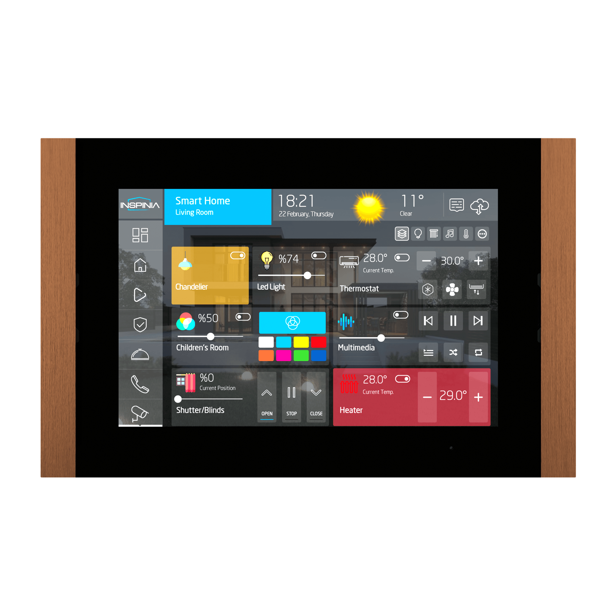 INSPINIA 8 SQ Touch Panel